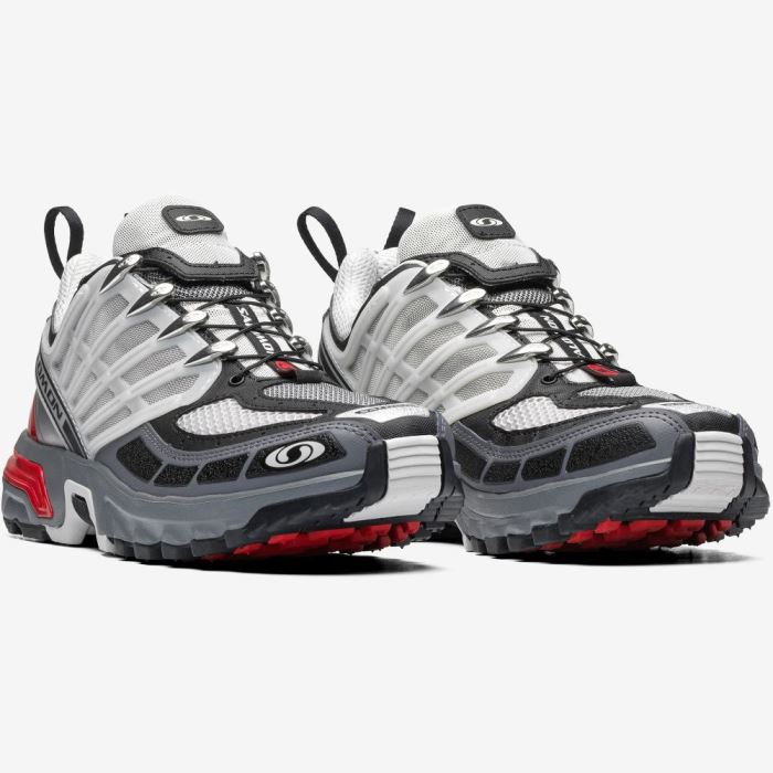 Salomon ACS PRO ADVANCED Muške Tenisice Lunar Rock / Quiet Shade / Goji Berry | J2YRljKA