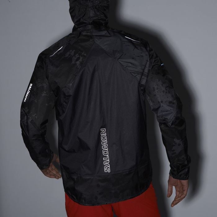 Salomon BONATTI WATERPROOF Muške Jakne Crne | PcI9eHNP