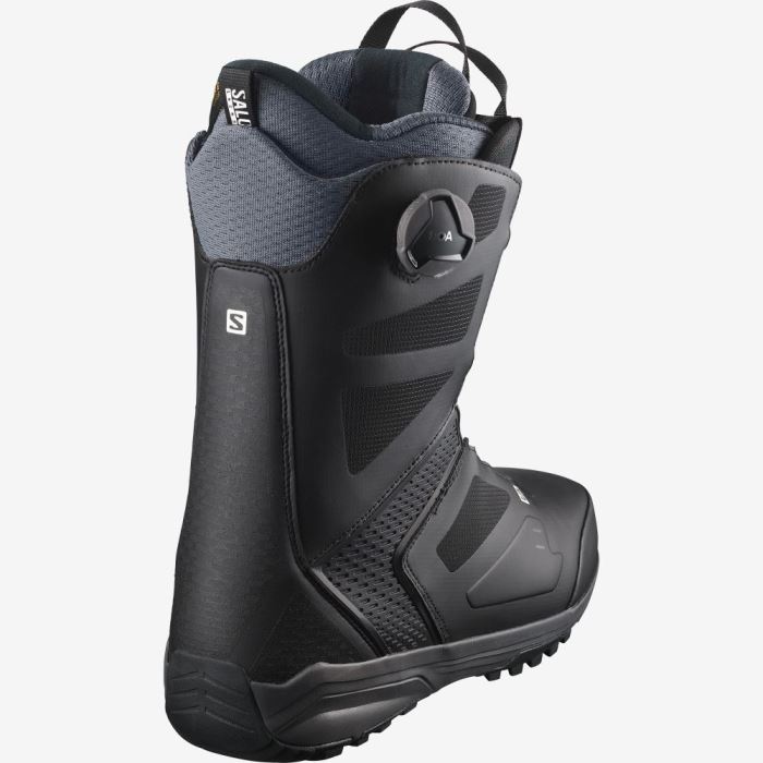 Salomon DIALOGUE DUAL BOA Muške Čizme Za Snowboard Crne Crne | eyJUug3q