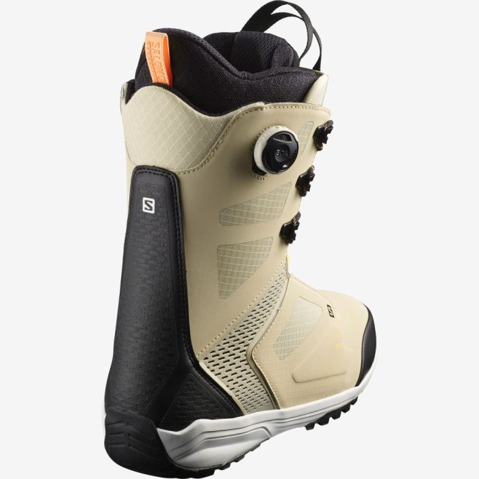 Salomon DIALOGUE LACE SJ BOA Muške Čizme Za Snowboard Crne Bijele | c1M2plaZ