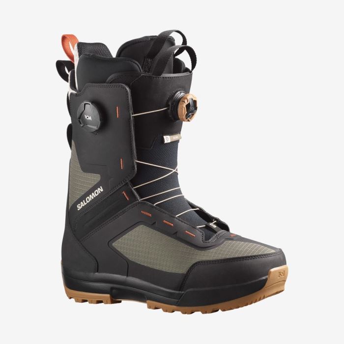 Salomon ECHO DUAL BOA Muške Čizme Za Snowboard Zelene Crne | WvFVbLfB