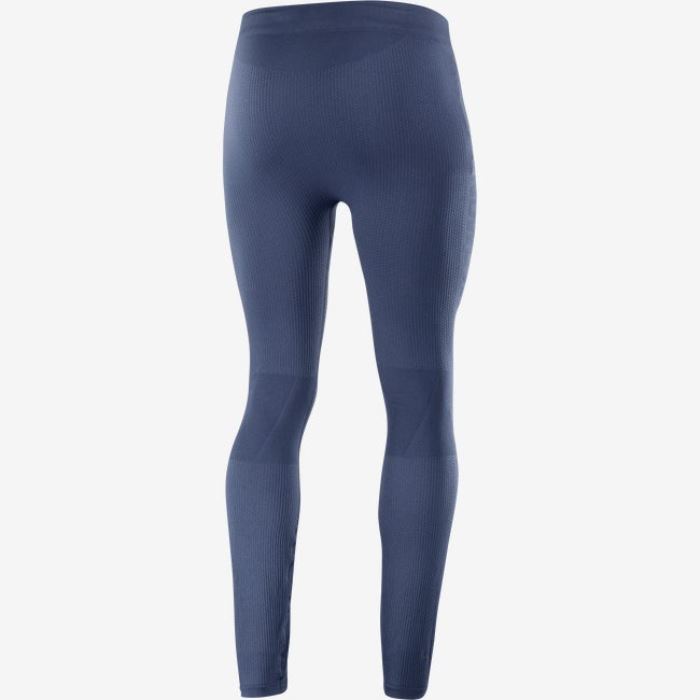 Salomon ESSENTIAL SEAMLESS Muške Hulahopke Indigo | lZMao9No