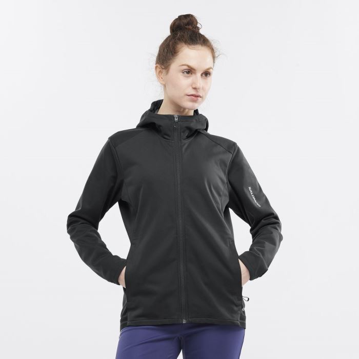 Salomon GORE TEX INFINIUM™ WINDSTOPPER® Ženske Jakne Crne | rWtgMHsx