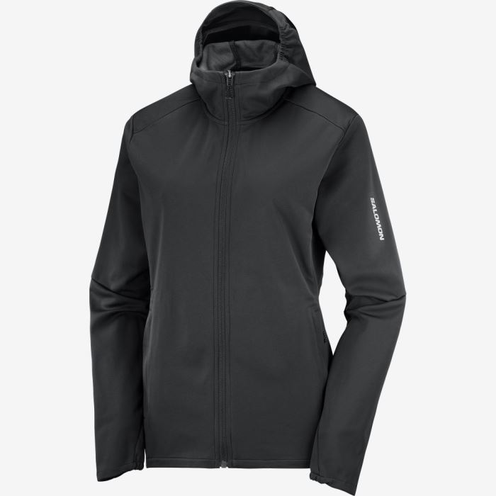 Salomon GORE TEX INFINIUM™ WINDSTOPPER® Ženske Jakne Crne | rWtgMHsx