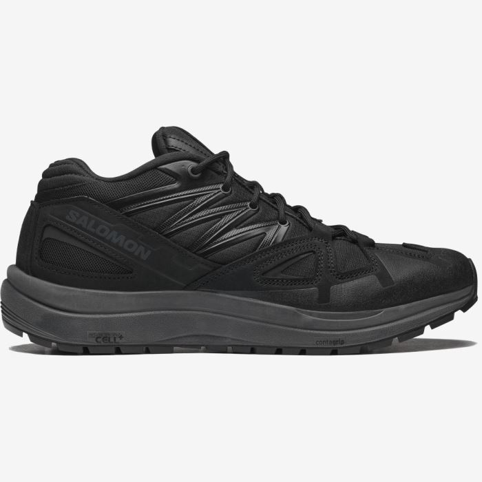 Salomon ODYSSEY 1 LEATHER ADVANCED Muške Tenisice Crne Crne | dPC2YxGn