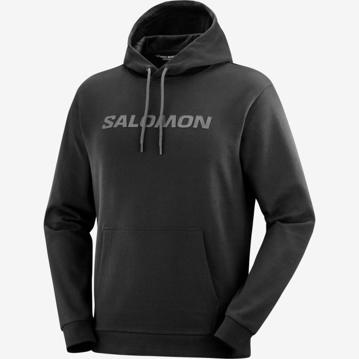 Salomon OUTLIFE LOGO WINTER Ženske Midlayers Crne | 4KXzZG2W