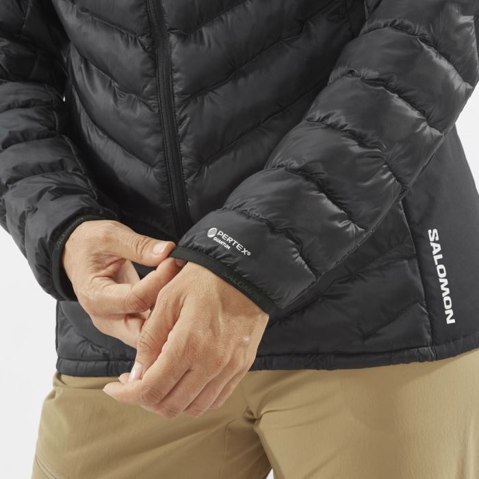 Salomon OUTLINE PRIMALOFT® Ženske Jakne Crne | clCTiGRS