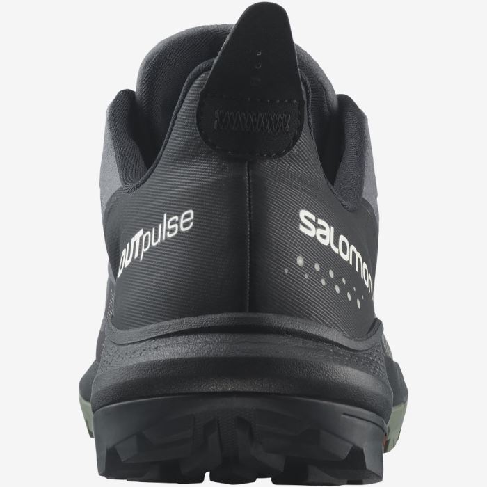 Salomon OUTPULSE GORE-TEX Muške Cipele Za Planinarenje Crne | E1Gfu6Eh