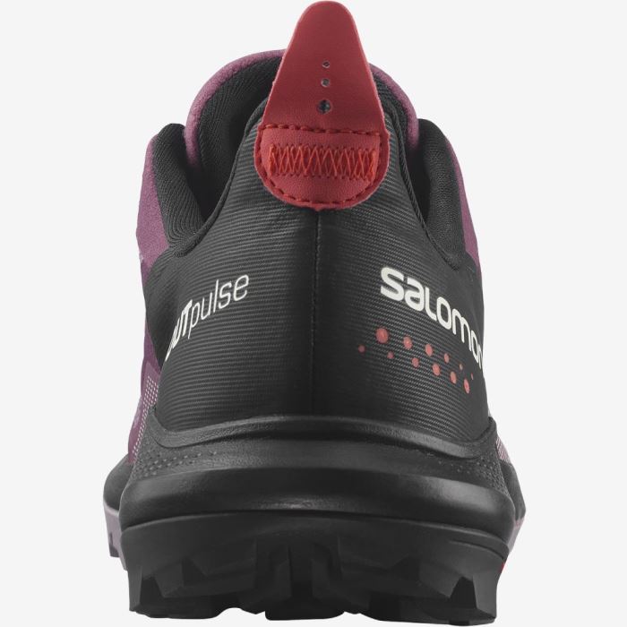 Salomon OUTPULSE GORE-TEX Ženske Cipele Za Planinarenje Crne Crvene | a39qI2iV