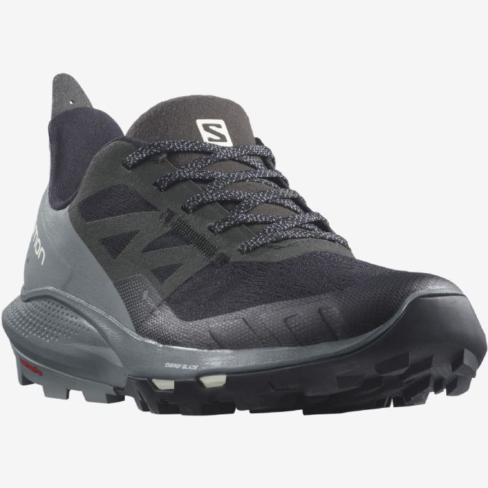 Salomon OUTPULSE GORE-TEX Ženske Cipele Za Planinarenje Crne | y6GUU3Fl