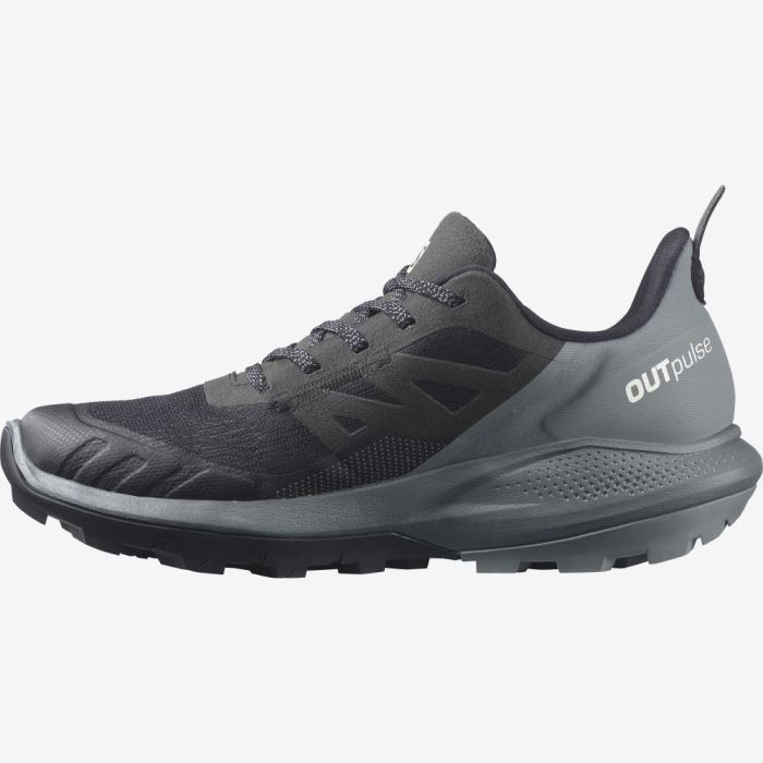 Salomon OUTPULSE GORE-TEX Ženske Cipele Za Planinarenje Crne | y6GUU3Fl