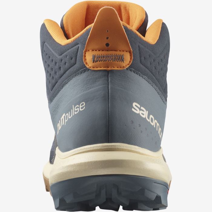 Salomon OUTPULSE MID GORE-TEX Muške Cipele Za Planinarenje Narančaste | QrqhUtGw