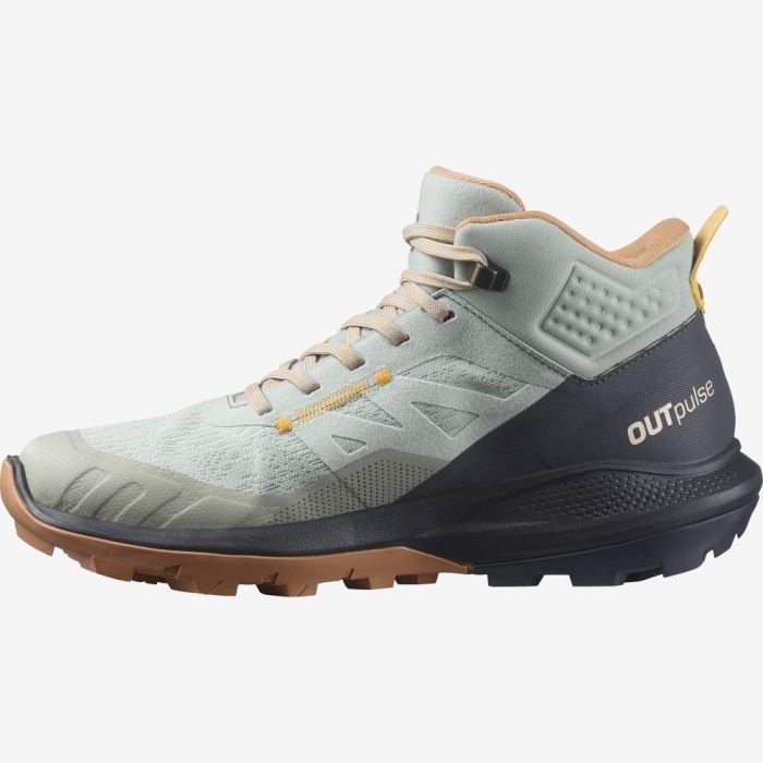 Salomon OUTPULSE MID GORE-TEX Ženske Cipele Za Planinarenje Narančaste | fpGnkGoG