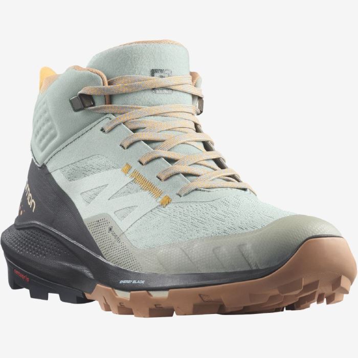 Salomon OUTPULSE MID GORE-TEX Ženske Cipele Za Planinarenje Narančaste | fpGnkGoG