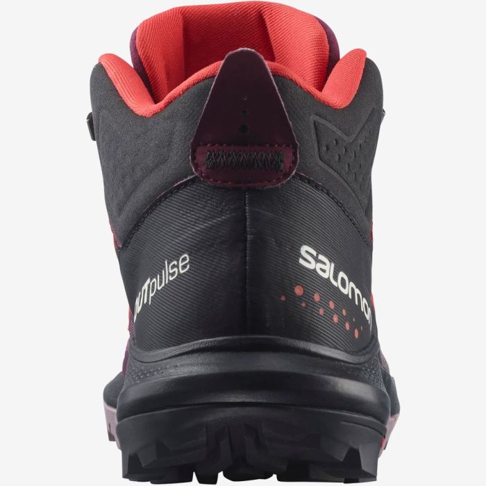 Salomon OUTPULSE MID GORE-TEX Ženske Cipele Za Planinarenje Ljubičaste Crvene | xfQGfq6h