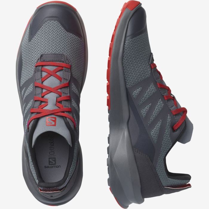 Salomon PATROL Muške Cipele Za Planinarenje Quiet Shade / Magnet / Goji Berry | WTdHm6Go