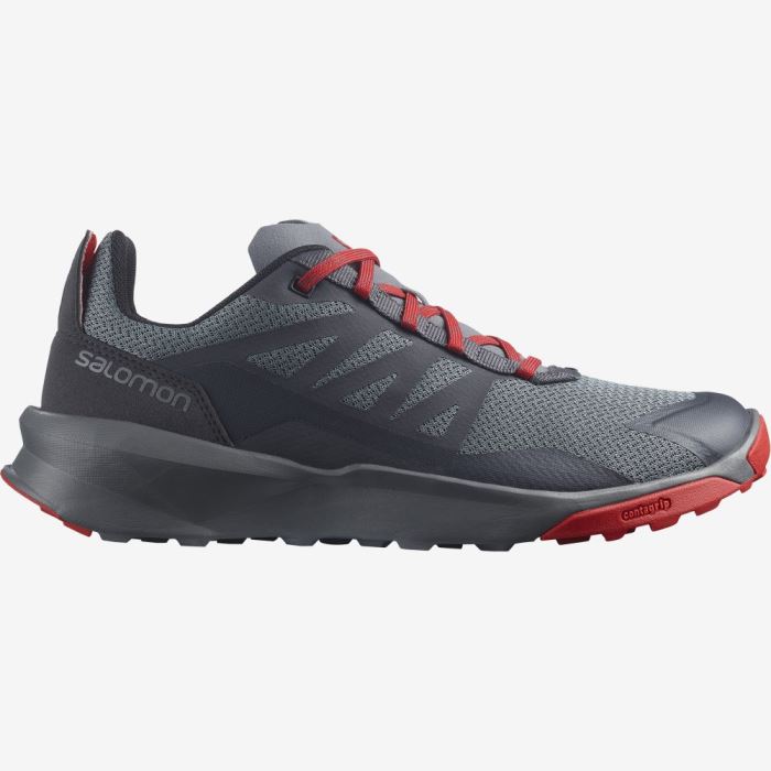 Salomon PATROL Muške Cipele Za Planinarenje Quiet Shade / Magnet / Goji Berry | WTdHm6Go