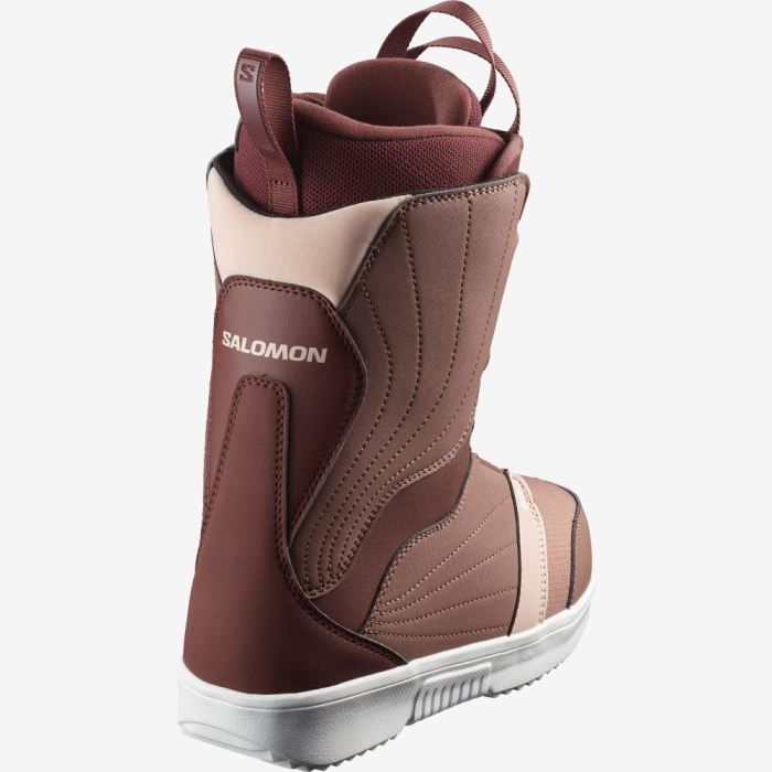 Salomon PEARL BOA Ženske Čizme Za Snowboard Roze Bordo Svijetlo Roze | aCqx1oFQ