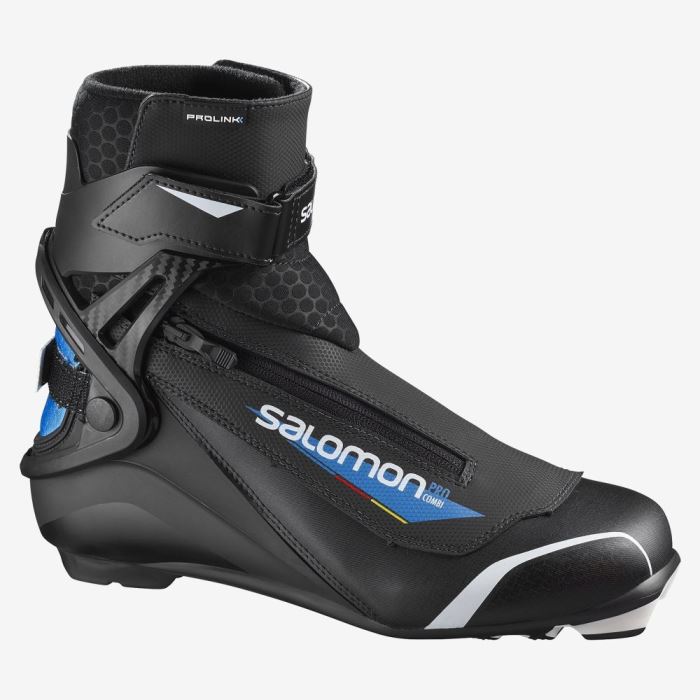 Salomon PRO COMBI PROLINK Muške Ski Boots Tamnoplave Crne Plave | hqfamRcA