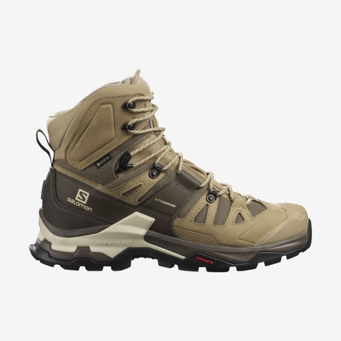 Salomon QUEST 4 GORE-TEX Muške Cipele Za Planinarenje Kelp / Wren / Bleached Sand | 1pUQkZk8