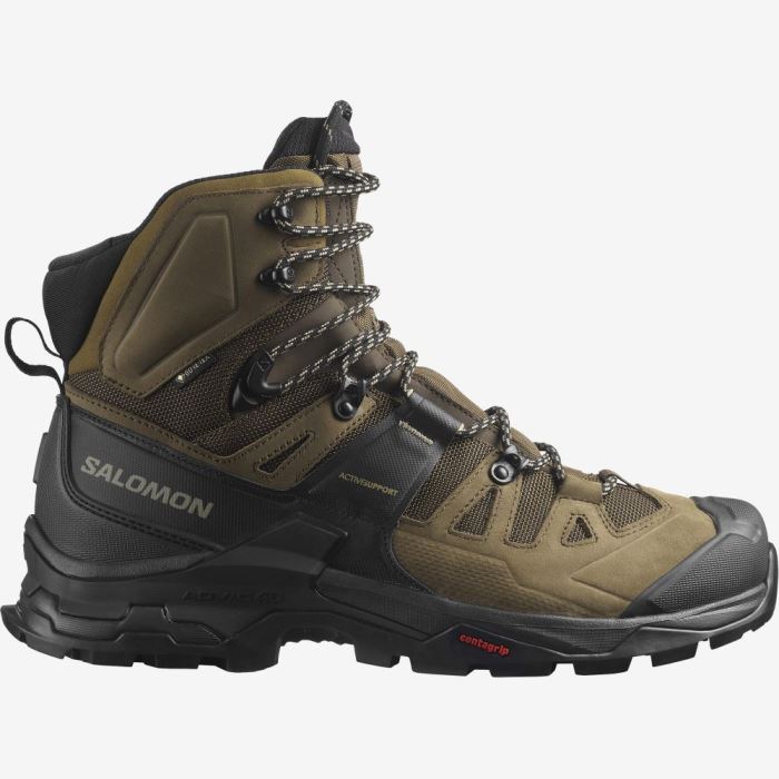 Salomon QUEST 4 GORE-TEX Muške Cipele Za Planinarenje Crne | 9fg6KhWg