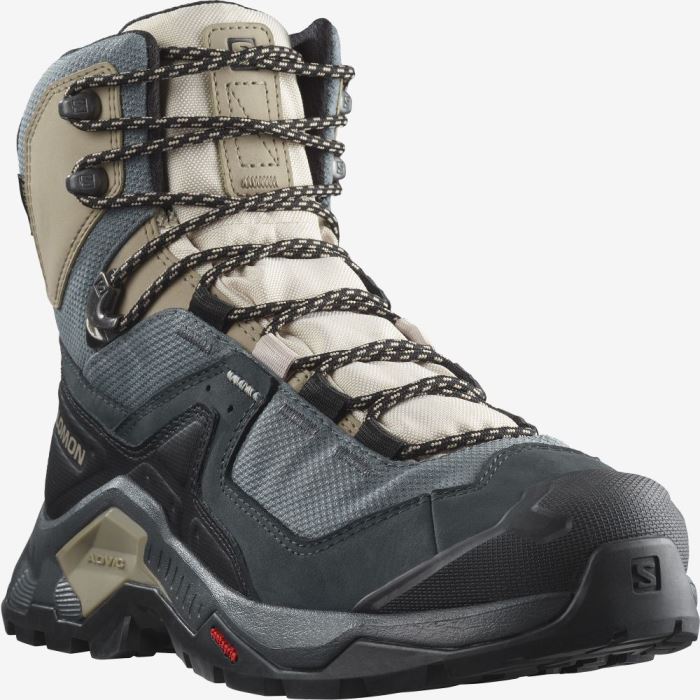 Salomon QUEST ELEMENT GORE-TEX Ženske Cipele Za Planinarenje Ebony / Rainy Day / Stormy Weather | bdqRoZIv