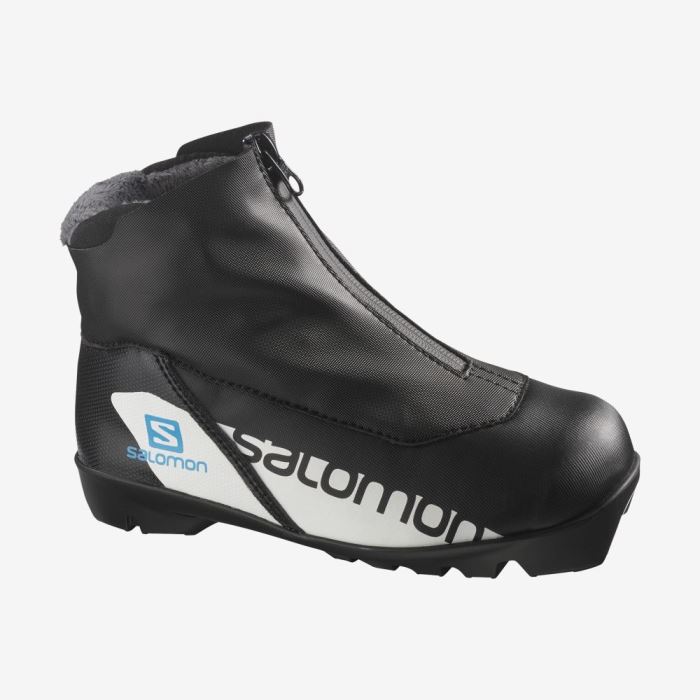 Salomon RC Dječje Ski Boots Crne Plave | CjLHmnRf