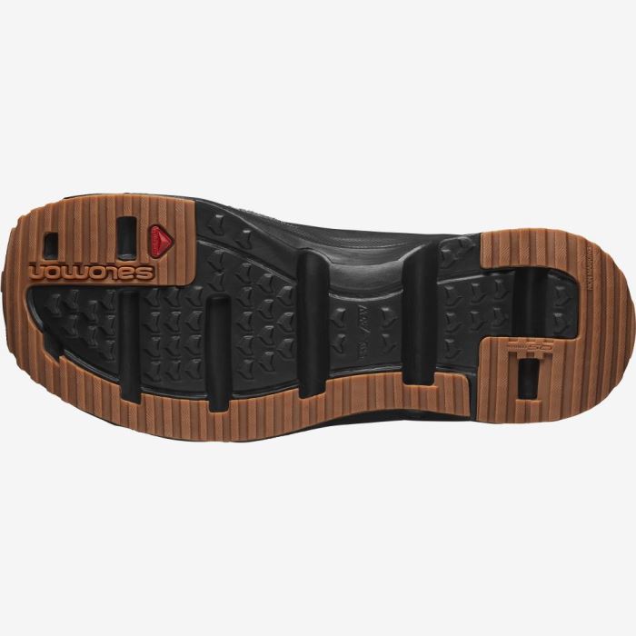 Salomon RX SLIDE LEATHER ADVANCED Muške Tenisice Crne Crne | 6ZUdT3yl