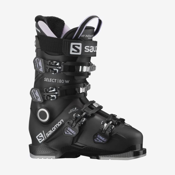 Salomon SELECT 80 Ženske Ski Boots Crne Boje Lavande | ki4IGsnU