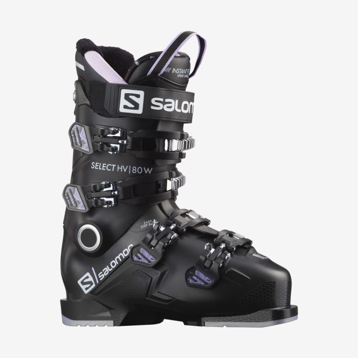 Salomon SELECT HV 80 Ženske Ski Boots Crne Boje Lavande | HDXvROKC