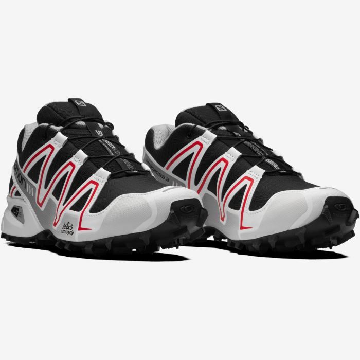 Salomon SPEEDCROSS 3 GRADIENT Muške Tenisice Crne Bijele | khnJzkzq