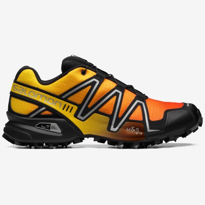 Salomon SPEEDCROSS 3 GRADIENT Muške Tenisice Roze Limun Srebrne | xw4g6Yhi