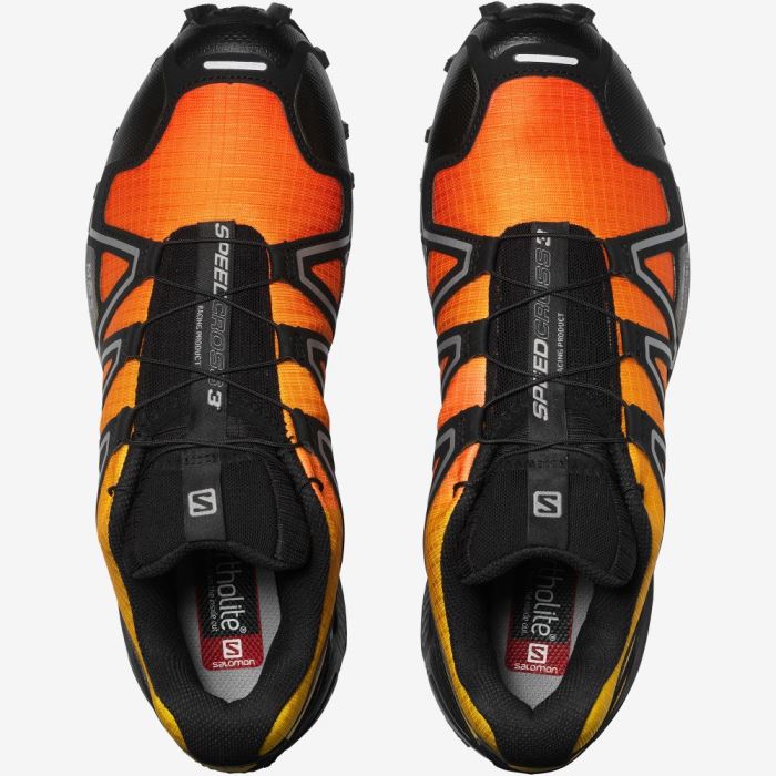 Salomon SPEEDCROSS 3 GRADIENT Ženske Tenisice Roze Limun Srebrne | tfzEFT87