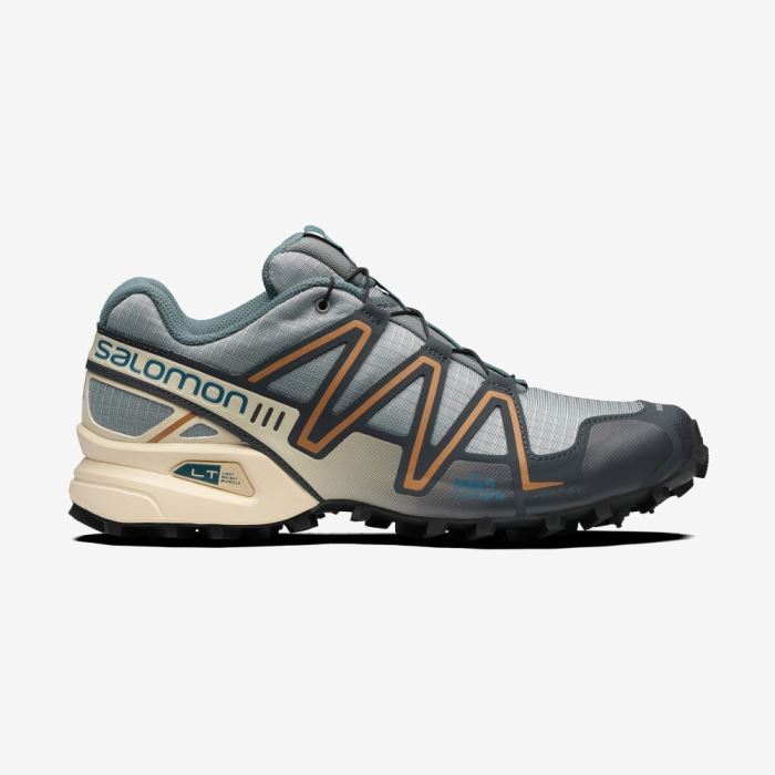 Salomon SPEEDCROSS 3 Muške Tenisice Quarry / Ebony / Bleached Sand | ydRCKRtP