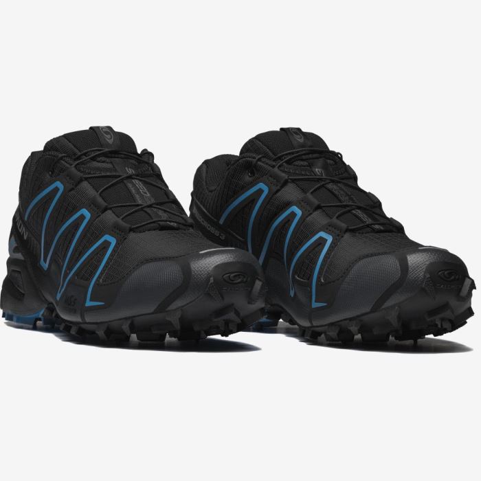 Salomon SPEEDCROSS 3 REFLECT Muške Tenisice Indigo Crne | Fhqt1CEy