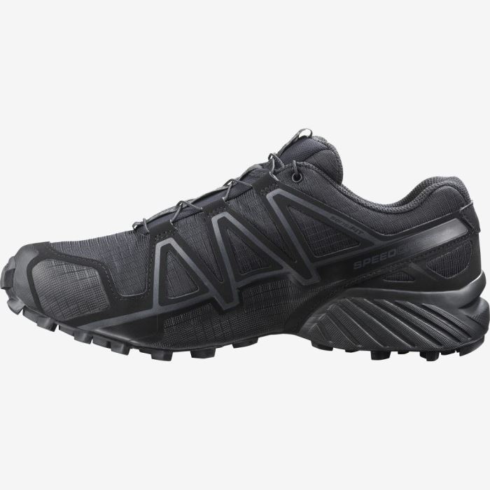 Salomon SPEEDCROSS 4 WIDE FORCES Muške Forces Crne Crne | EizUageJ