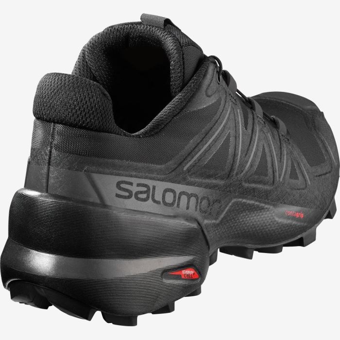 Salomon SPEEDCROSS 5 Ženske Tenisice Za Trčanje Crne Crne | HiMJ6z6g