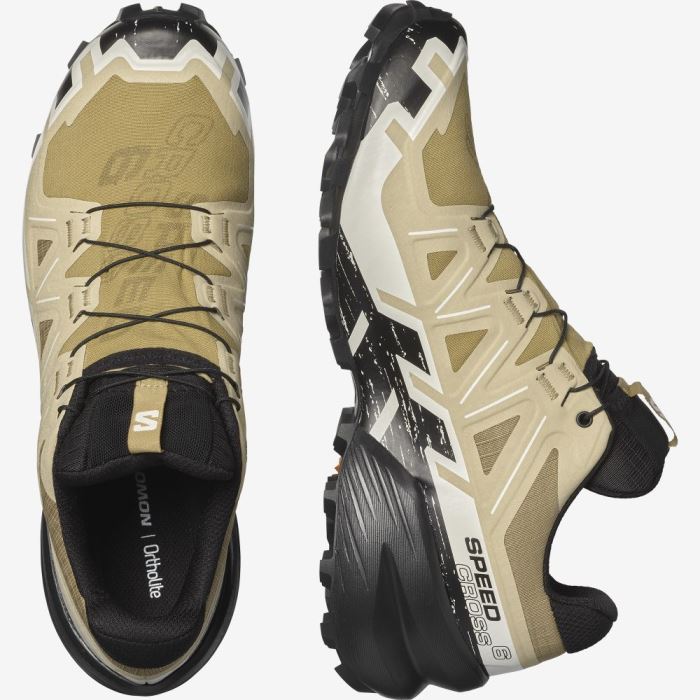 Salomon SPEEDCROSS 6 GORE-TEX Muške Tenisice Za Trčanje Crne | 2eisBTjt