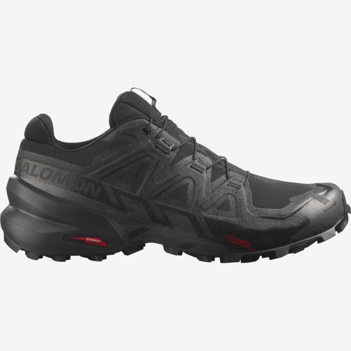 Salomon SPEEDCROSS 6 GORE-TEX Muške Tenisice Za Trčanje Crne Crne | cYPa6CVm