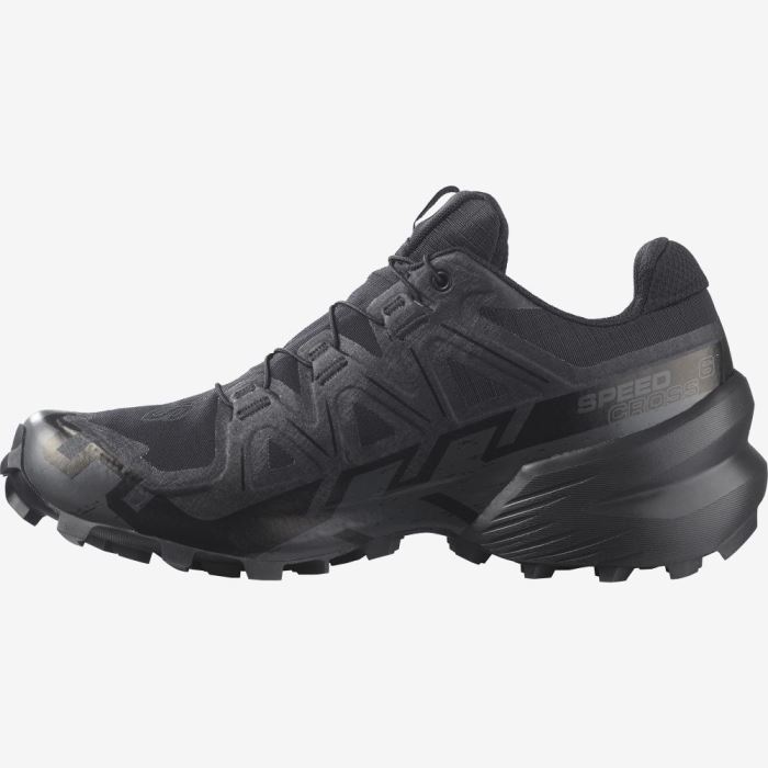 Salomon SPEEDCROSS 6 GORE-TEX Ženske Tenisice Za Trčanje Crne Crne | zp7gO9T8