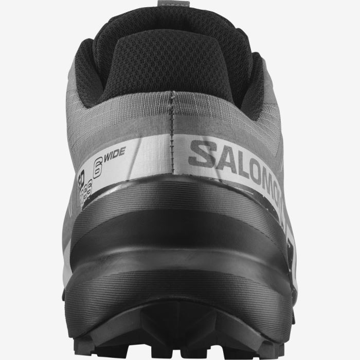 Salomon SPEEDCROSS 6 WIDE Muške Tenisice Za Trčanje Crne Plave | 6tBef13j