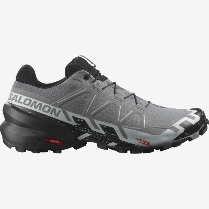 Salomon SPEEDCROSS 6 WIDE Muške Tenisice Za Trčanje Crne Plave | 6tBef13j