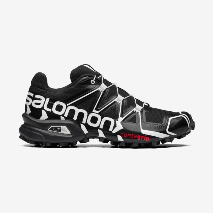 Salomon SPEEDCROSS OFFROAD Muške Tenisice Crne Bijele Bijele | v8UW6G7Z