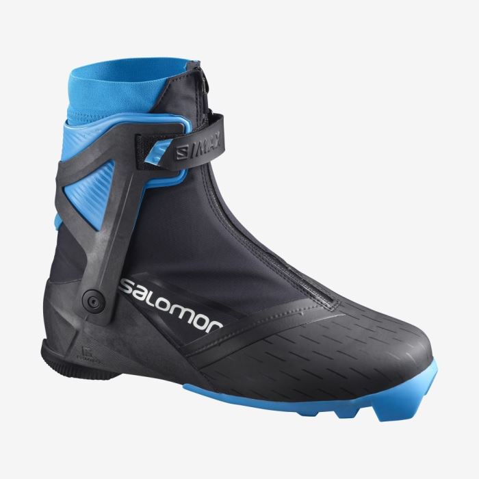 Salomon S/MAX CARBON SKATE MV Ženske Ski Boots Crne Plave | jWoif9Kp