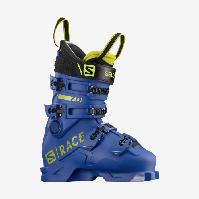 Salomon S/RACE 70 Dječje Ski Boots Plave Zelene Crne | AS10Ovdl