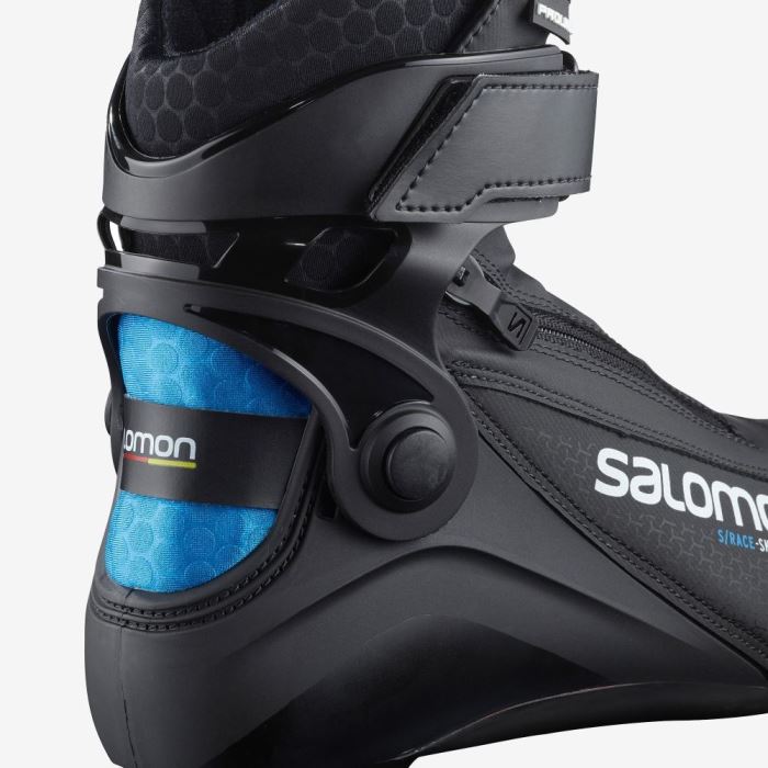 Salomon S/RACE SKIATHLON JUNIOR PROLINK Dječje Ski Boots Crne Plave | Bbe7TqBi