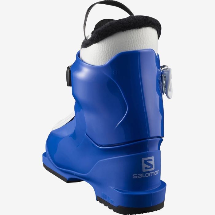 Salomon T1 Dječje Ski Boots Plave Bijele | DbZ8ewHD