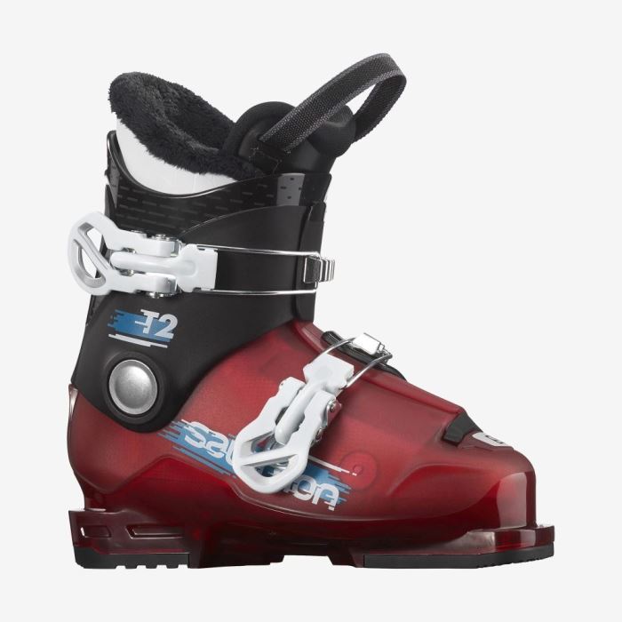 Salomon T2 RT Dječje Ski Boots Crne Crvene Bijele | dMhxBYUX