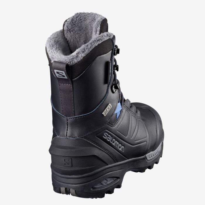 Salomon TOUNDRA PRO CLIMASALOMON™ WATERPROOF Ženske Cipele Za Hodanje Crne Plave | UKr9M22V