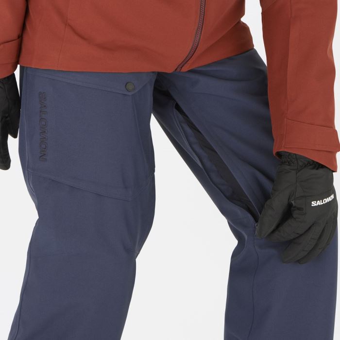 Salomon UNTRACKED PANT M Muške Hlače Indigo | dMp5kXDx